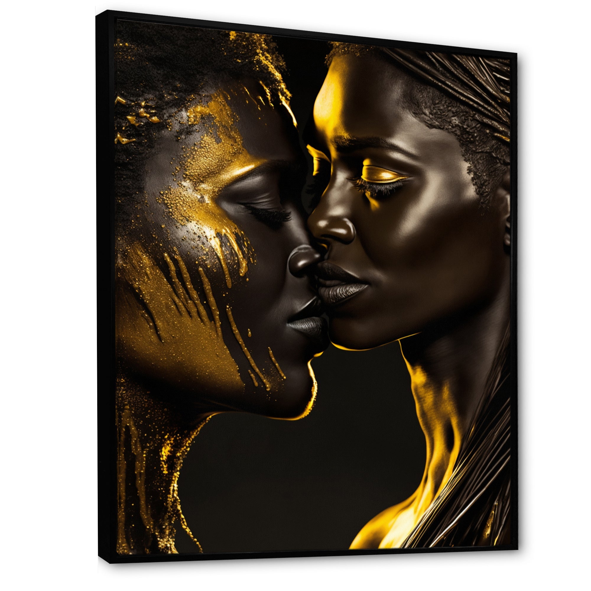 Woman And Her Spirit Animal