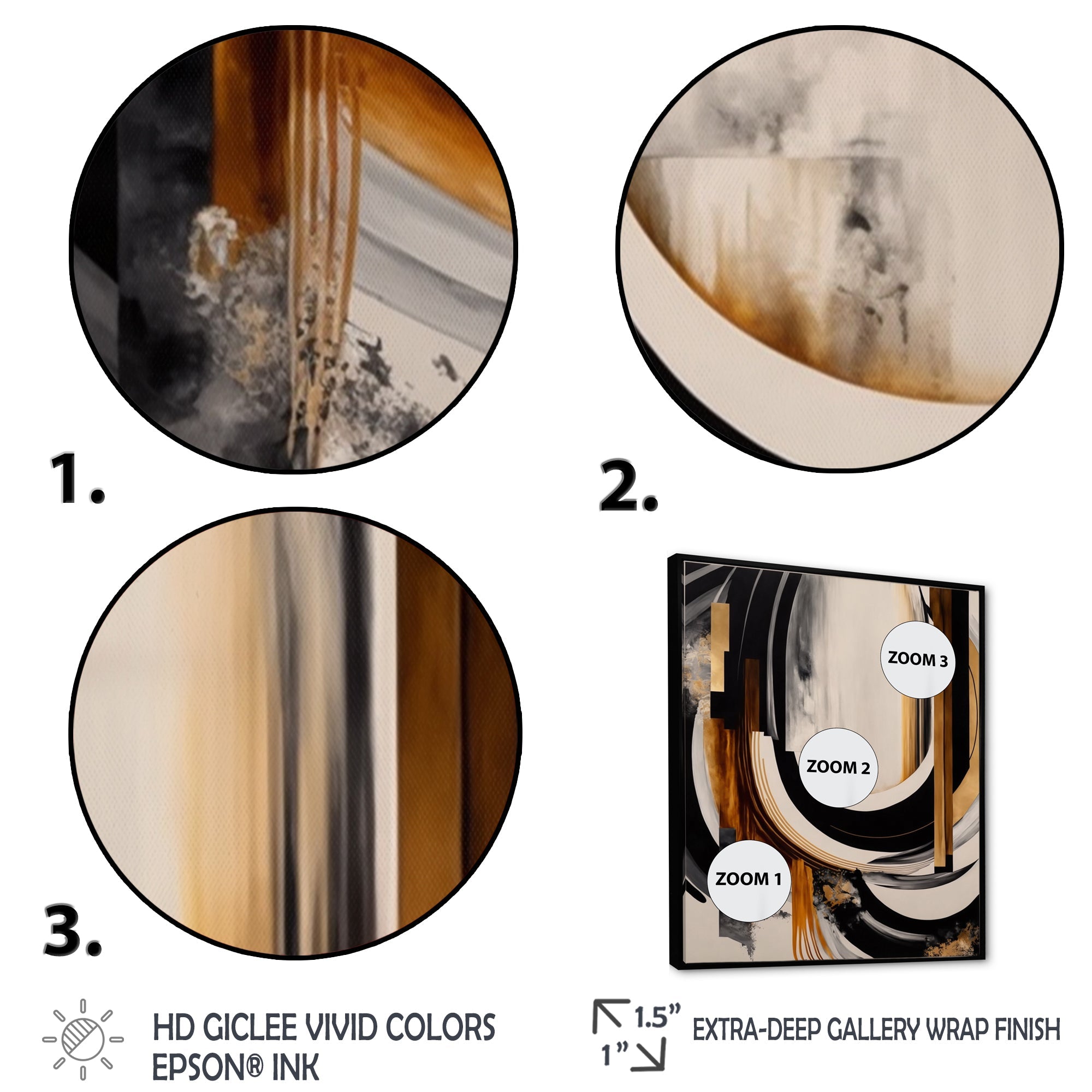 Gold Touch Art Deco IV