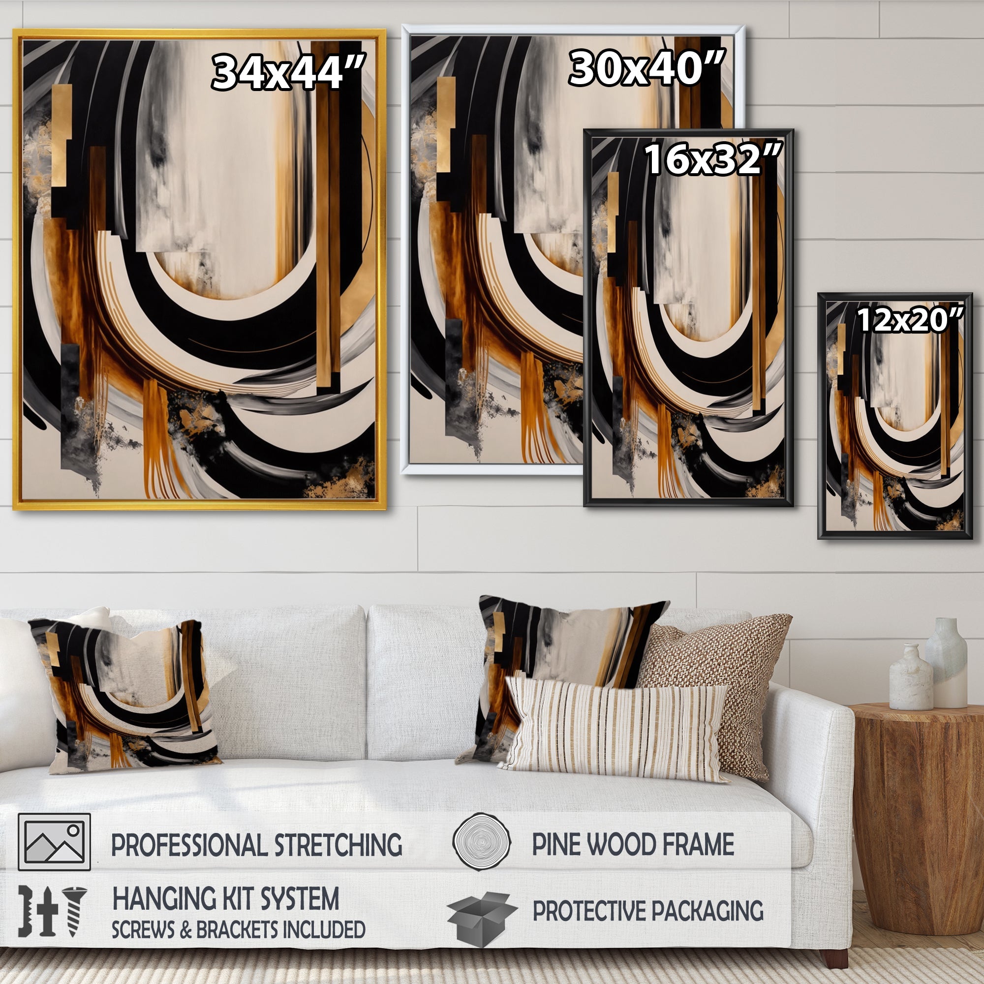 Gold Touch Art Deco IV