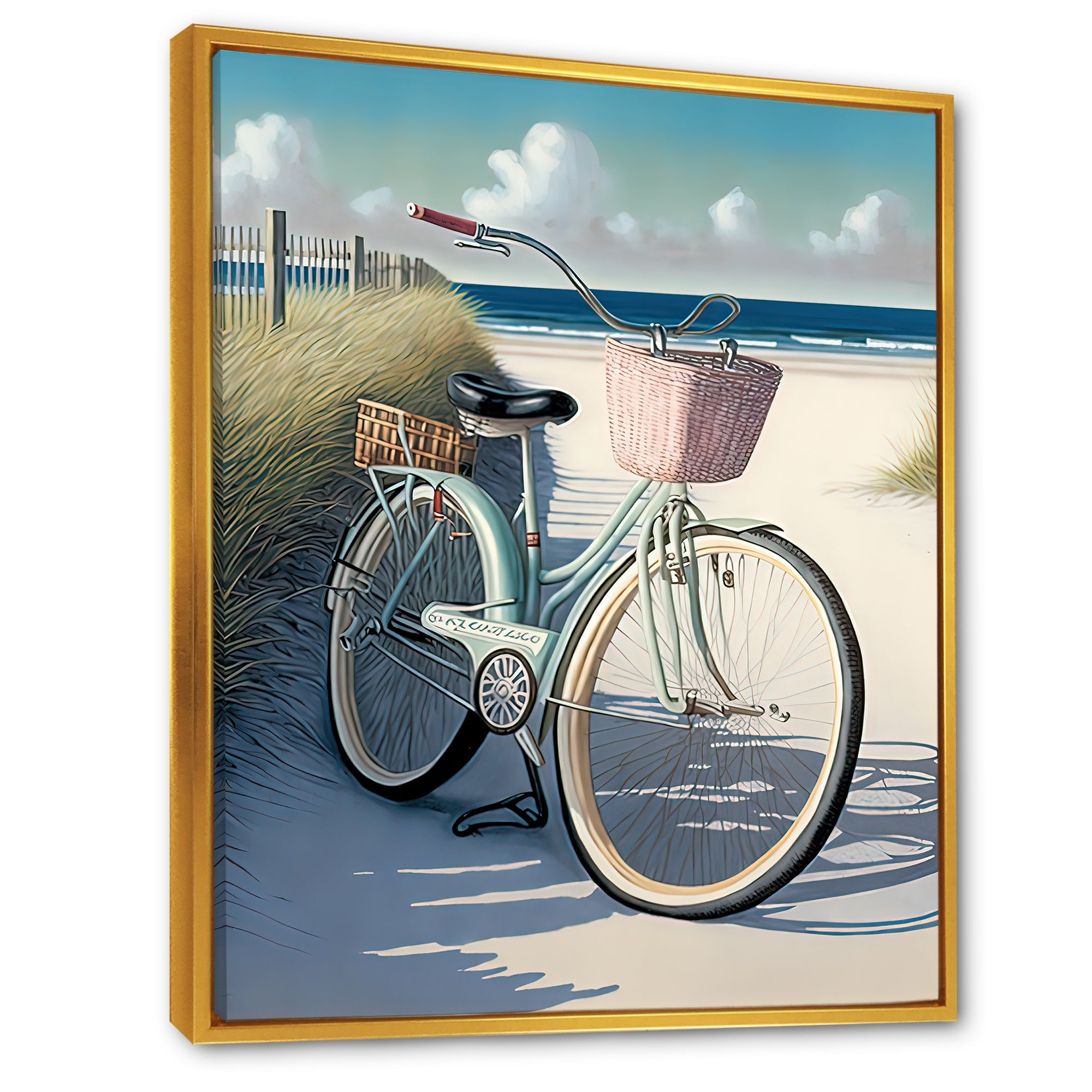 Bicycle At The Beach I