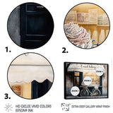 Bicycle In Front A French Bakery IV