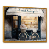 Bicycle In Front A French Bakery IV