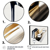 Black And Gold Cubic Expression II