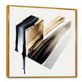 Black And Gold Cubic Expression II