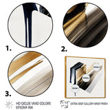 Black And Gold Cubic Expression II