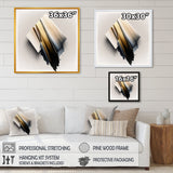 Black And Gold Cubic Expression III
