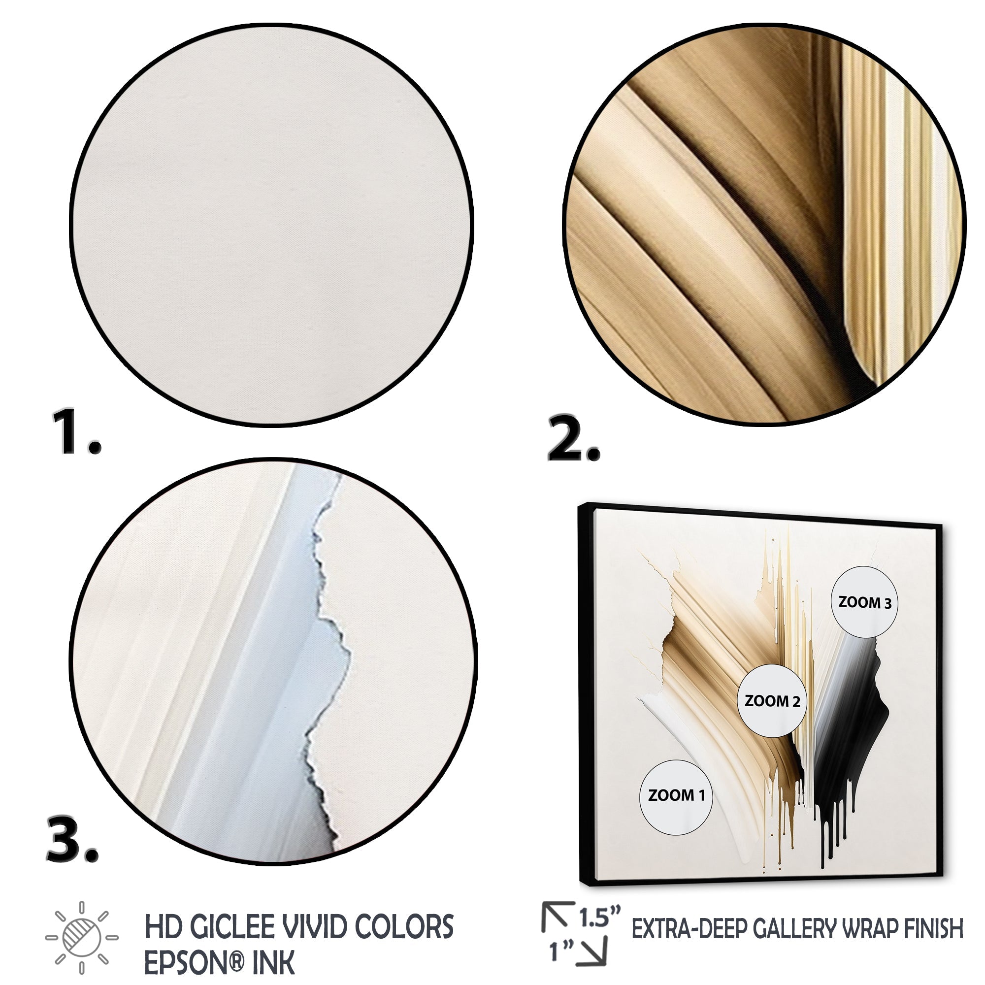 Minimalism Pink And Gold Cubic Fusion IV