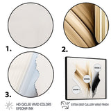 Minimalism Pink And Gold Cubic Fusion IV