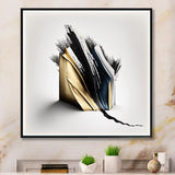 Black And Gold Cubic Expression VI