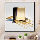 Black And Gold Cubic Expression VIII