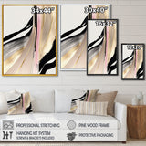 Minimalism Pink And Gold Cubic Fusion VII