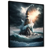 Fantasy Lighthouse In The Arctic Ocean III