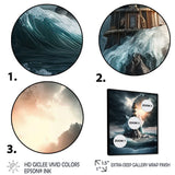 Fantasy Lighthouse In The Arctic Ocean III