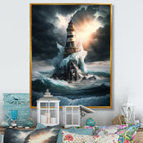 Fantasy Lighthouse In The Arctic Ocean III