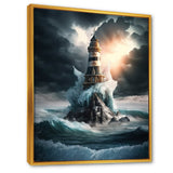 Fantasy Lighthouse In The Arctic Ocean III