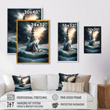 Fantasy Lighthouse In The Arctic Ocean III