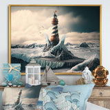 Fantasy Lighthouse In The Arctic Ocean IV