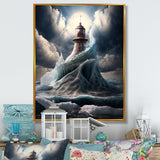Fantasy Lighthouse In The Arctic Ocean VI