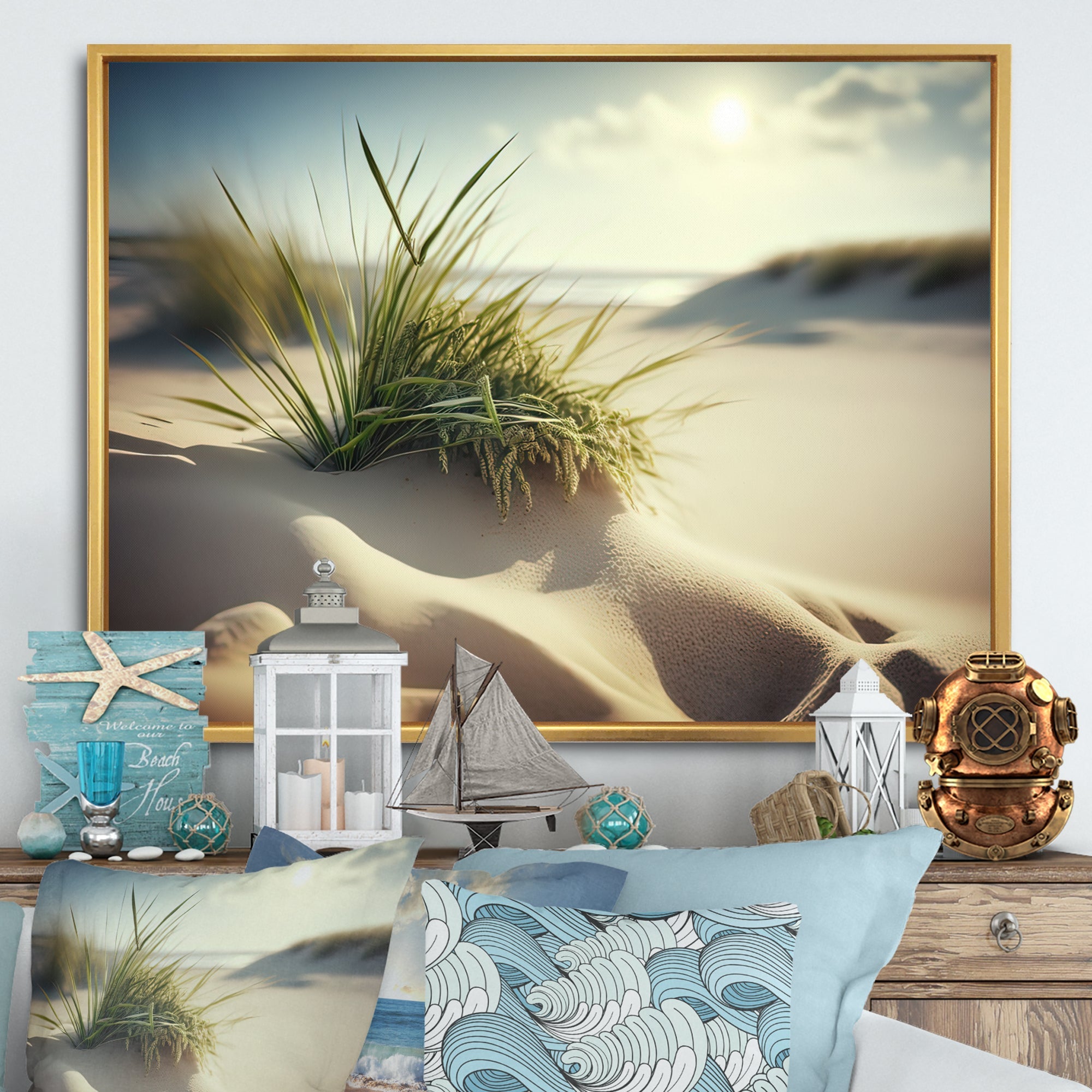 Grass On Sand Dunes I