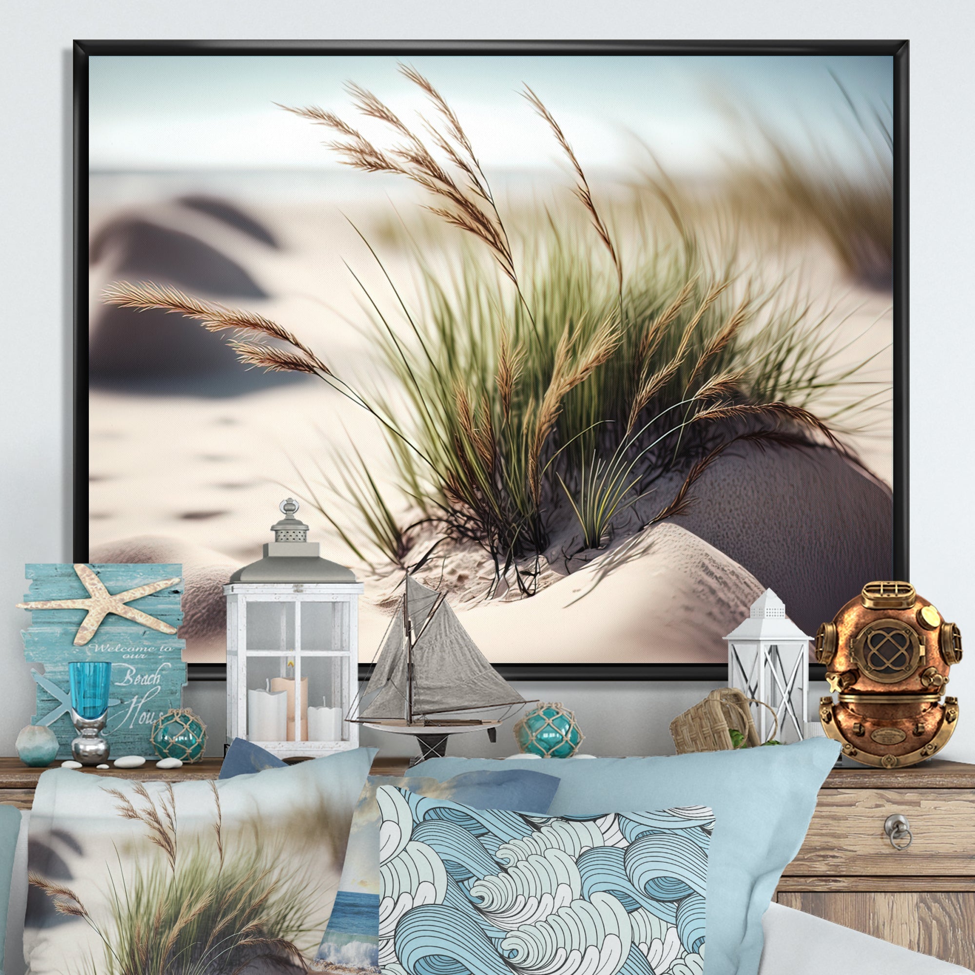 Grass On Sand Dunes II