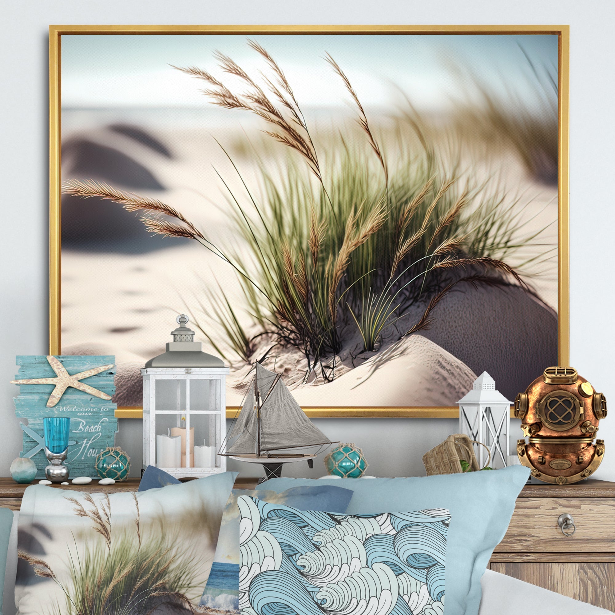 Grass On Sand Dunes II