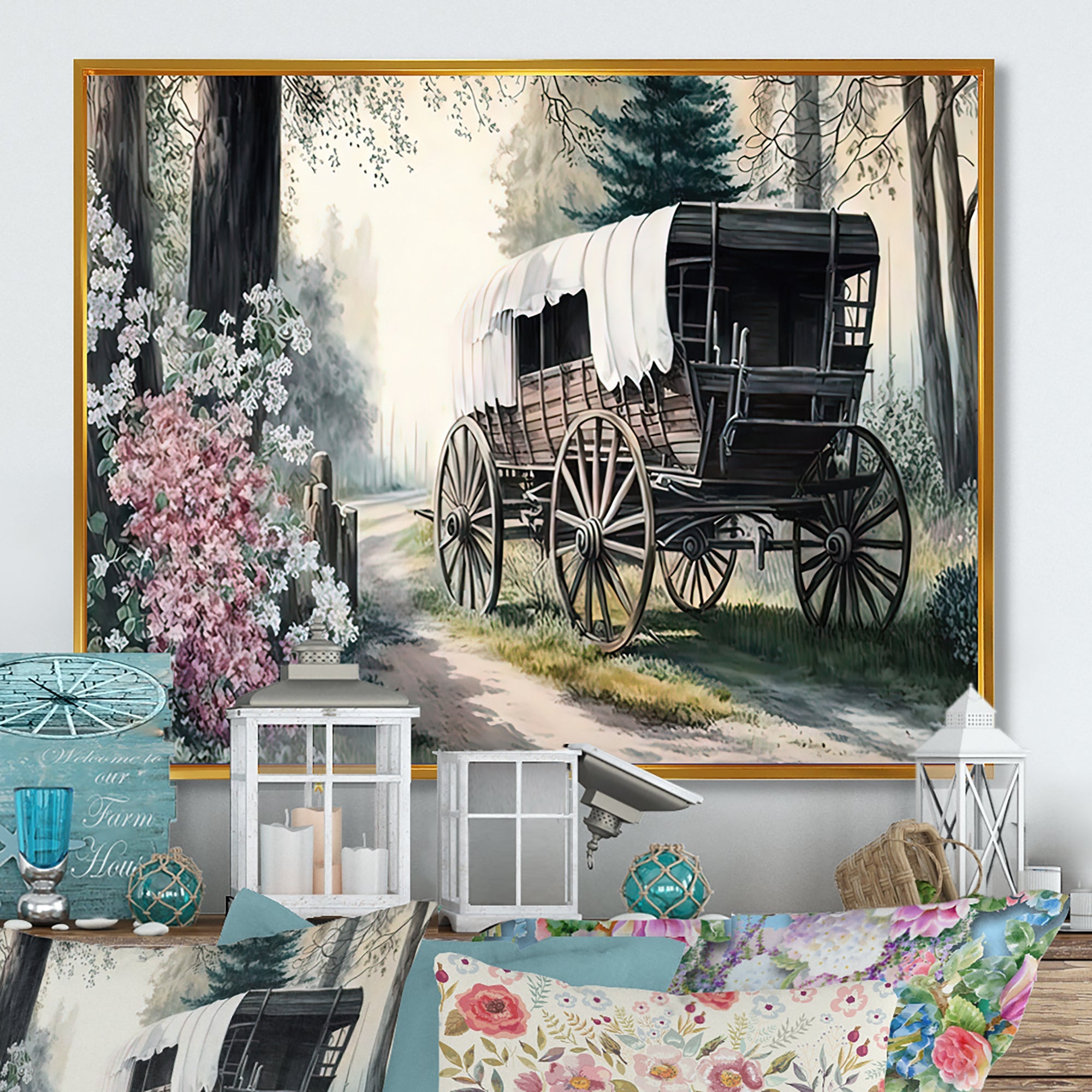 Flower Old Cottage Caravan II