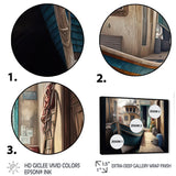 Rustic Port With A Fishing Boat VI