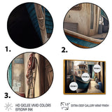 Rustic Port With A Fishing Boat VI