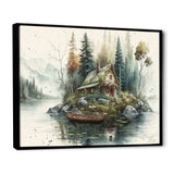 Fishing House By The Lake I