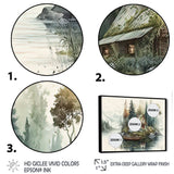 Fishing House By The Lake I