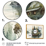 Fishing House By The Lake I