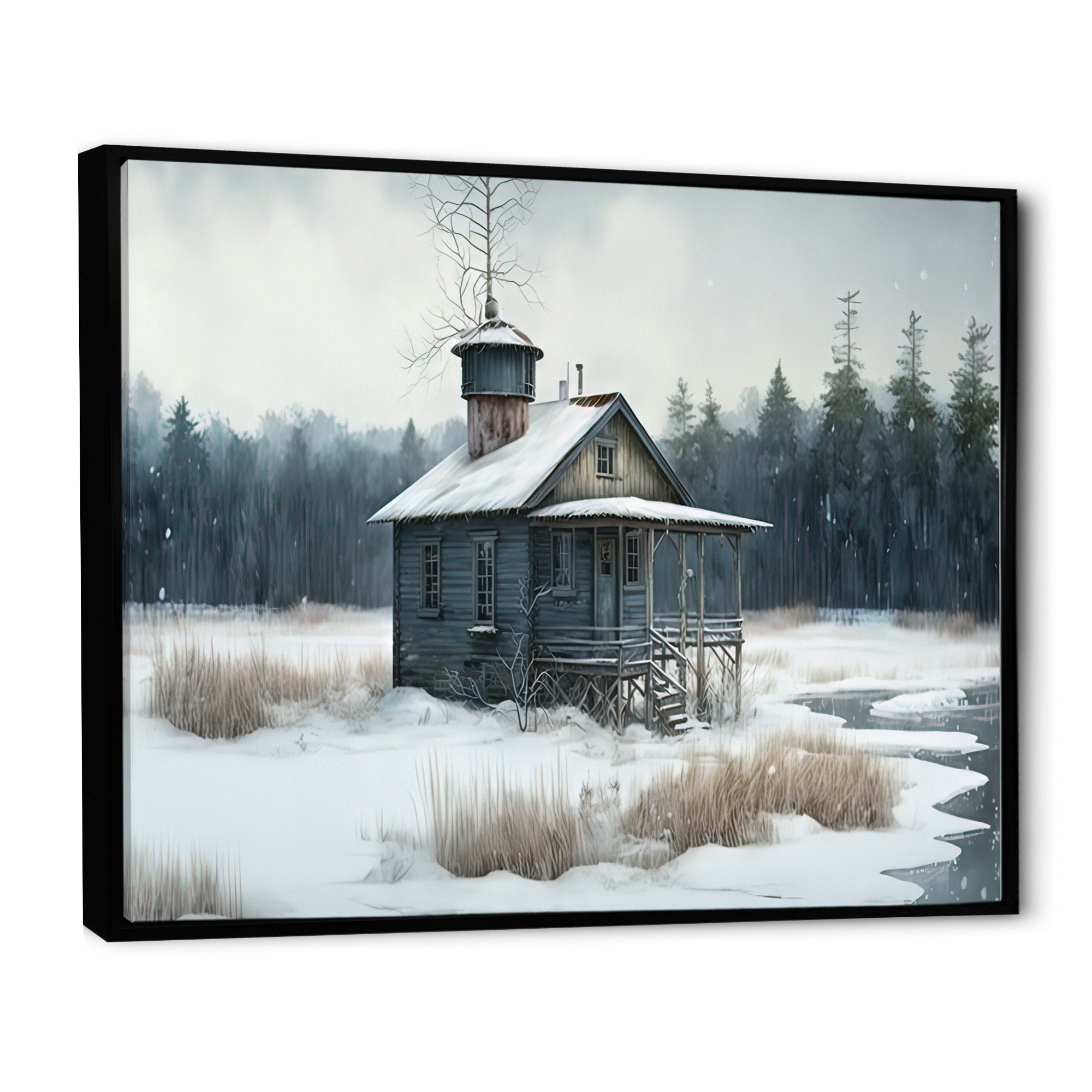 Fishing House By The Lake II