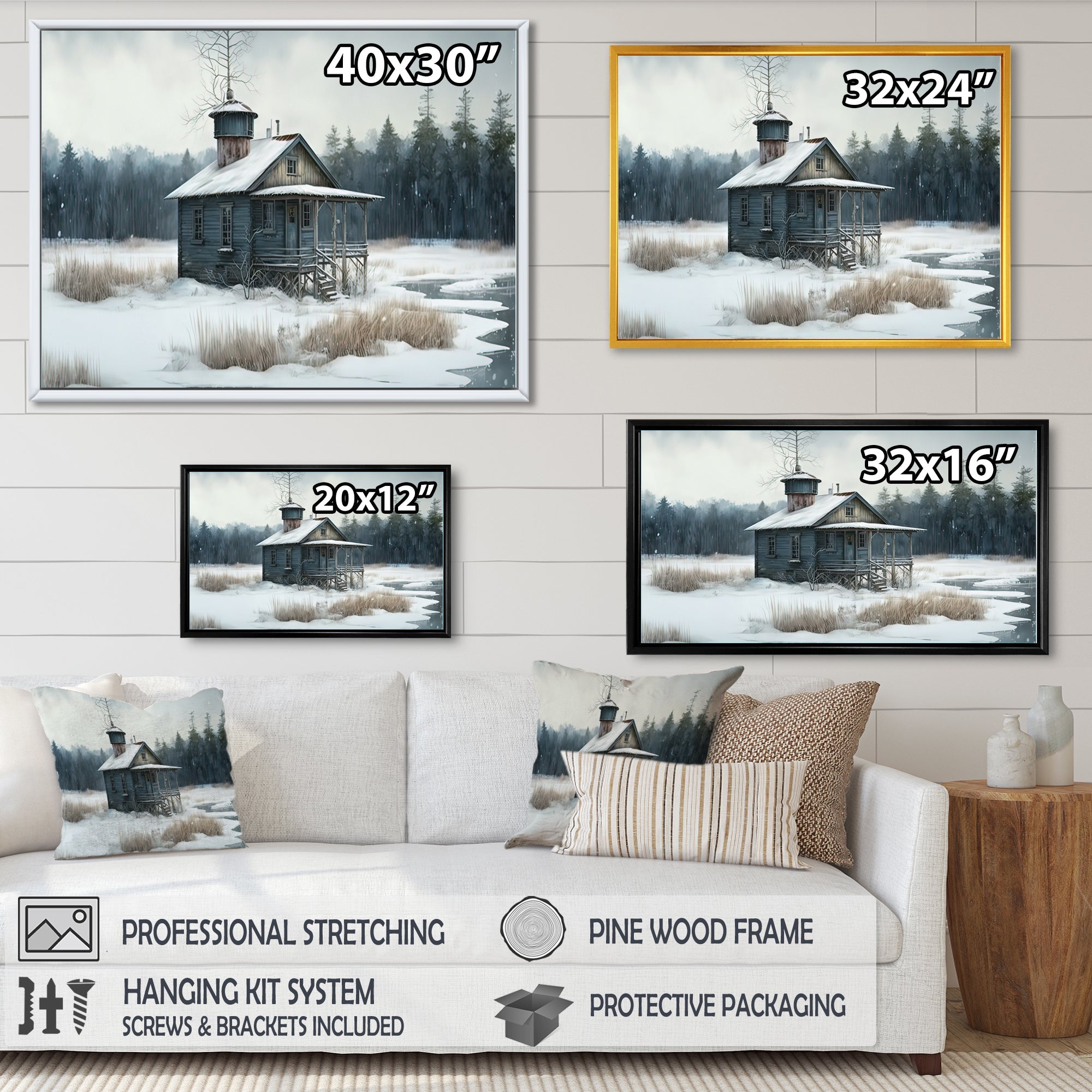 Fishing House By The Lake II