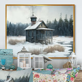 Fishing House By The Lake II