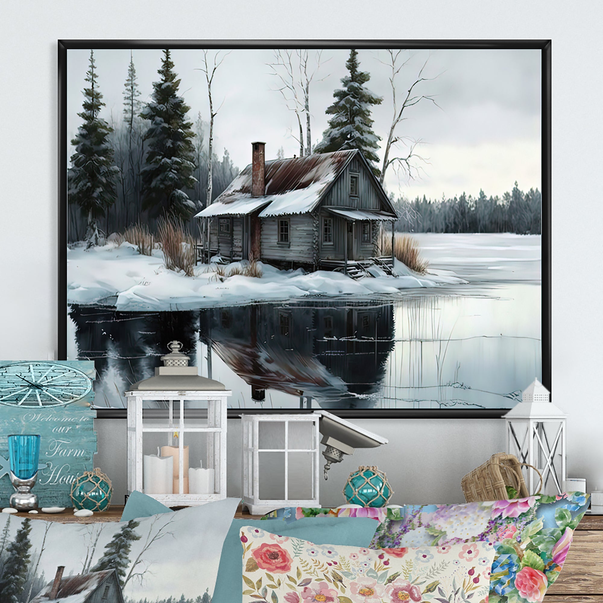 Fishing House By The Lake III