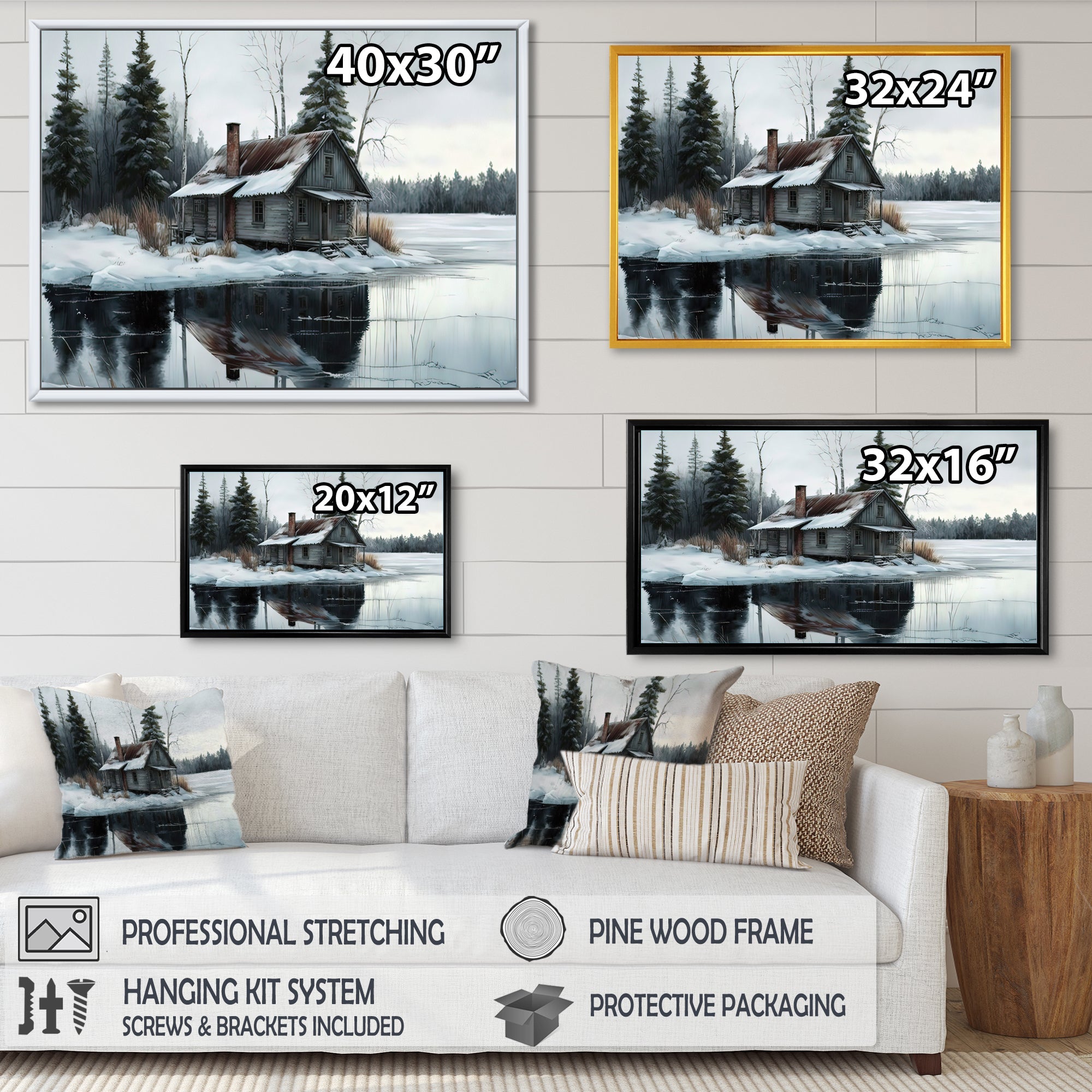 Fishing House By The Lake III