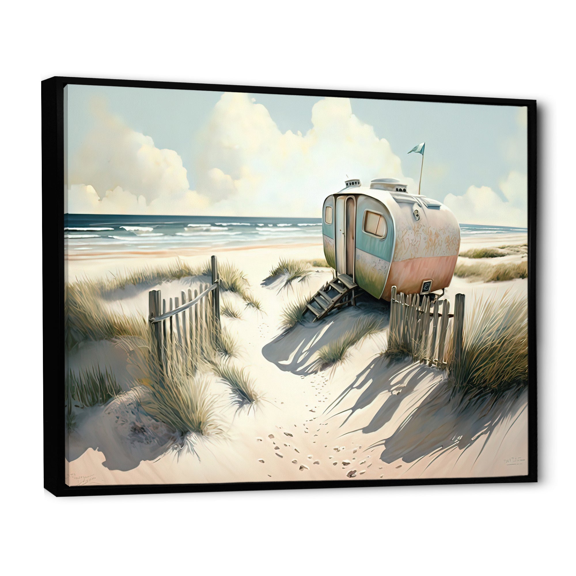 Camping On The Beach