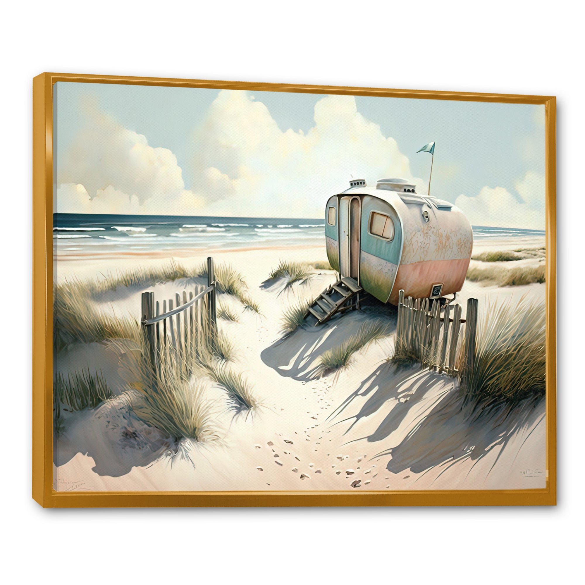 Camping On The Beach