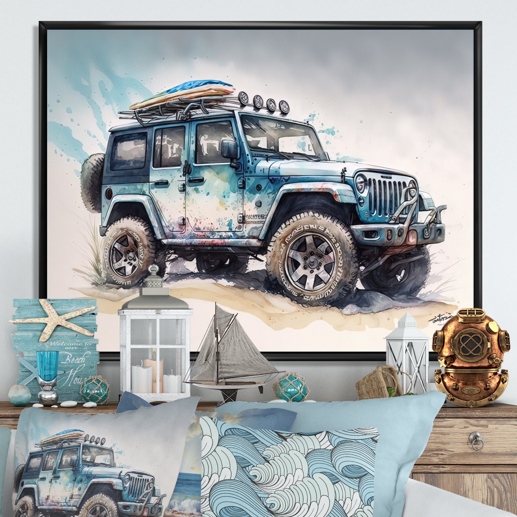 Off Road On The Beach I