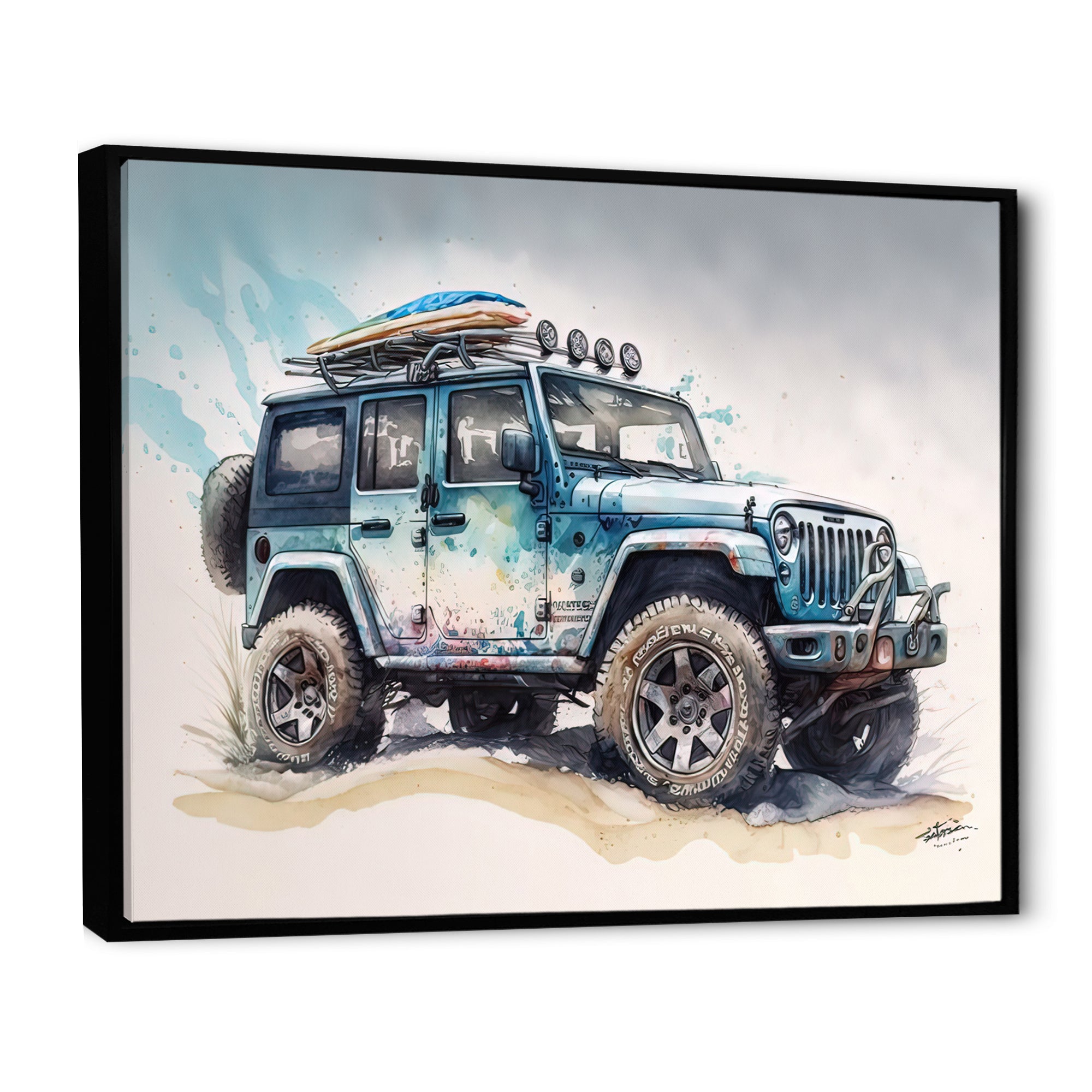 Off Road On The Beach I