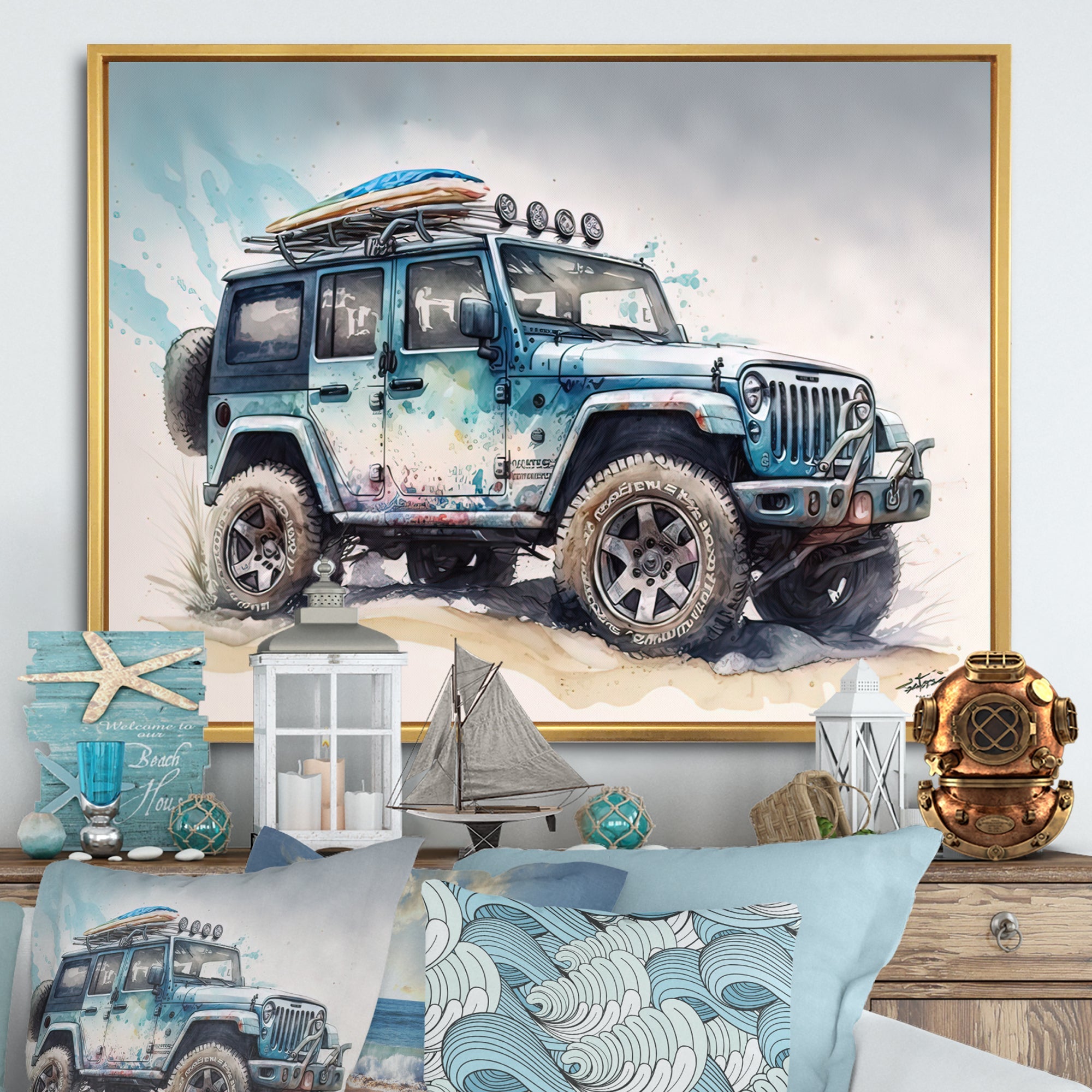 Off Road On The Beach I