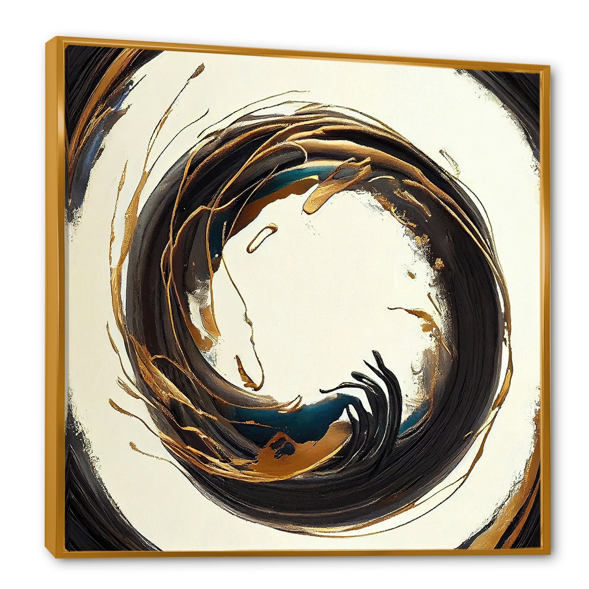 Gold Glamour Circle 1 II