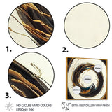 Gold Glamour Circle 1 II