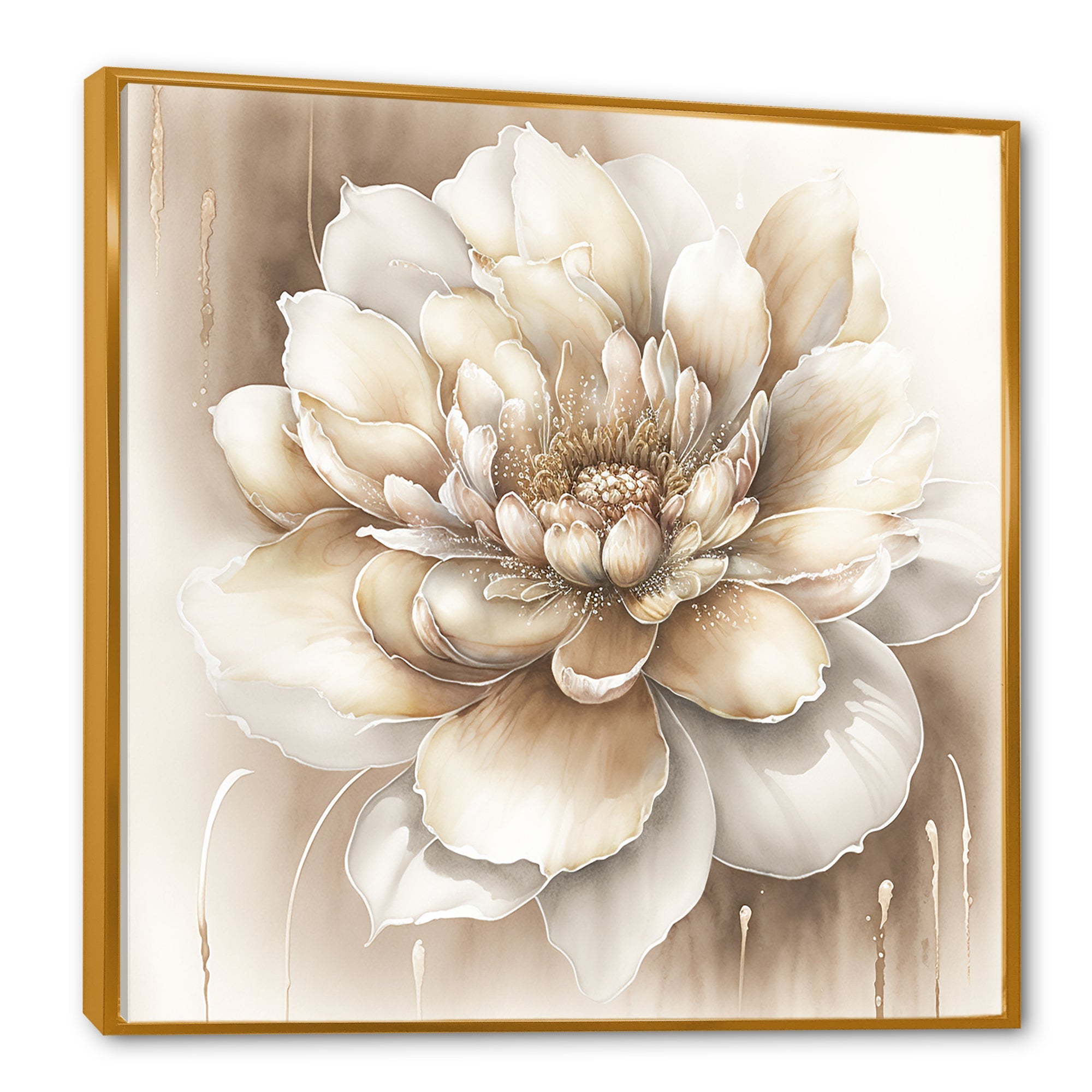 Single Beige Flower II