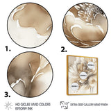 Single Beige Flower IV