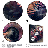 Cute Tiger Floral Art I