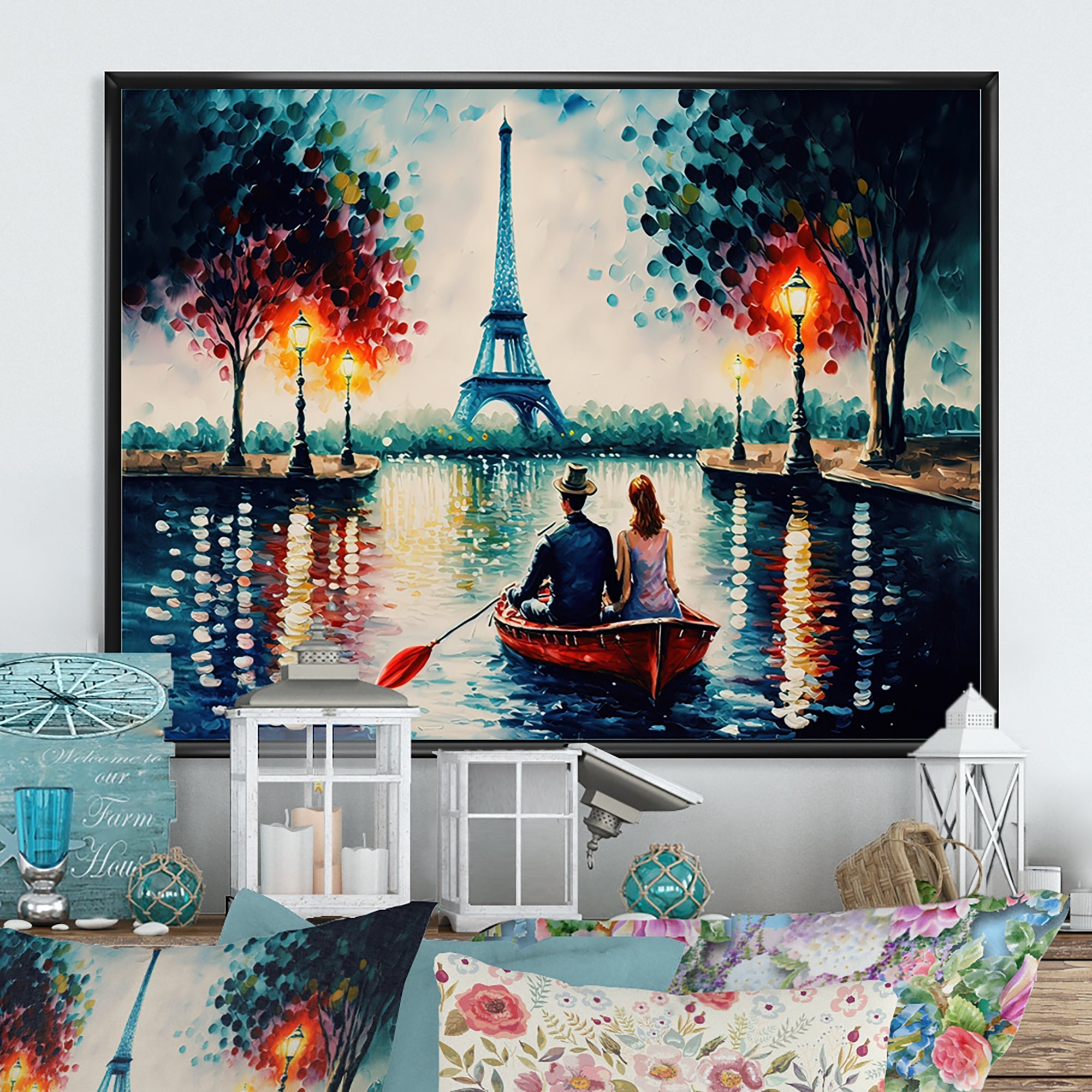 Romantic Evening On A Small Boat IV