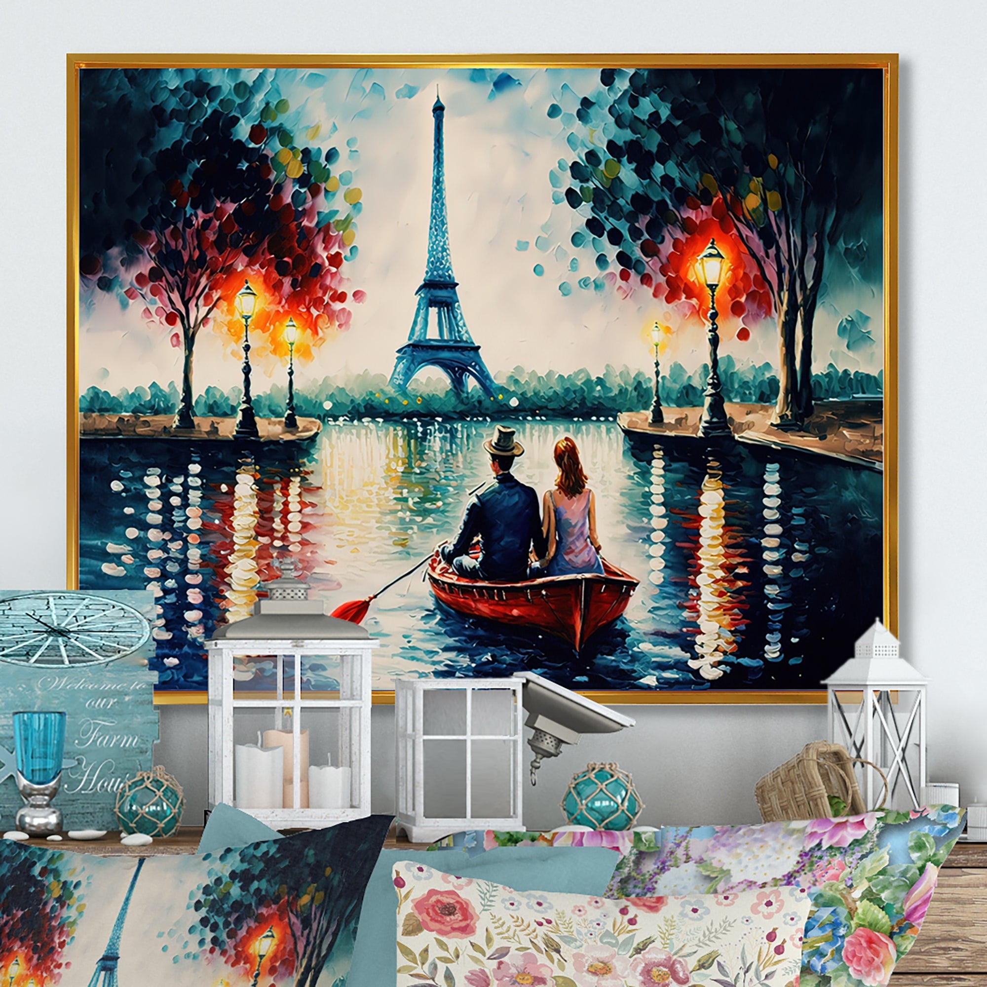 Romantic Evening On A Small Boat IV