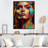 Vibrant Creative Woman Portrait V