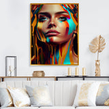 Vibrant Creative Woman Portrait V